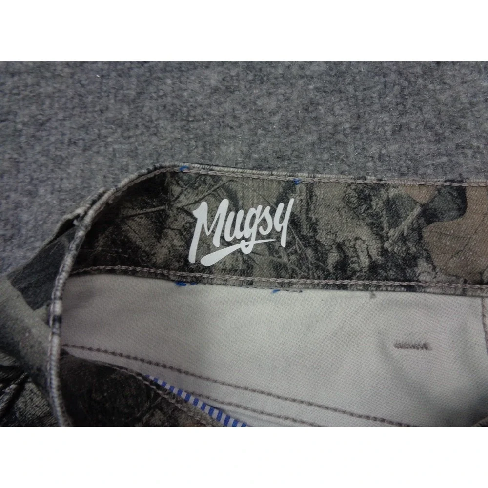 Mugsy Realtree Pants 30 x 30 Jeans Camo Brown Straight Leg Stretch